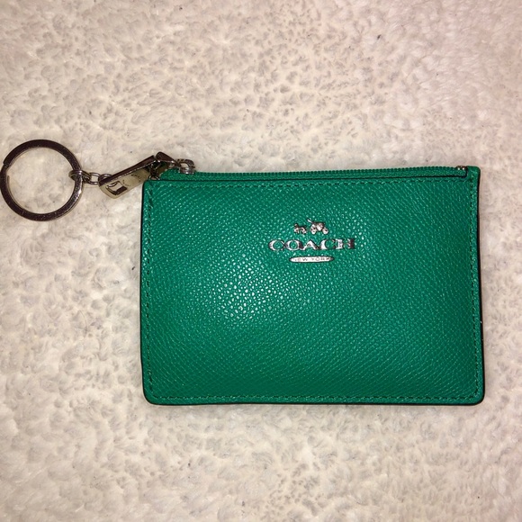Coach Accessories - Coach coin purse with keychain & ID slots